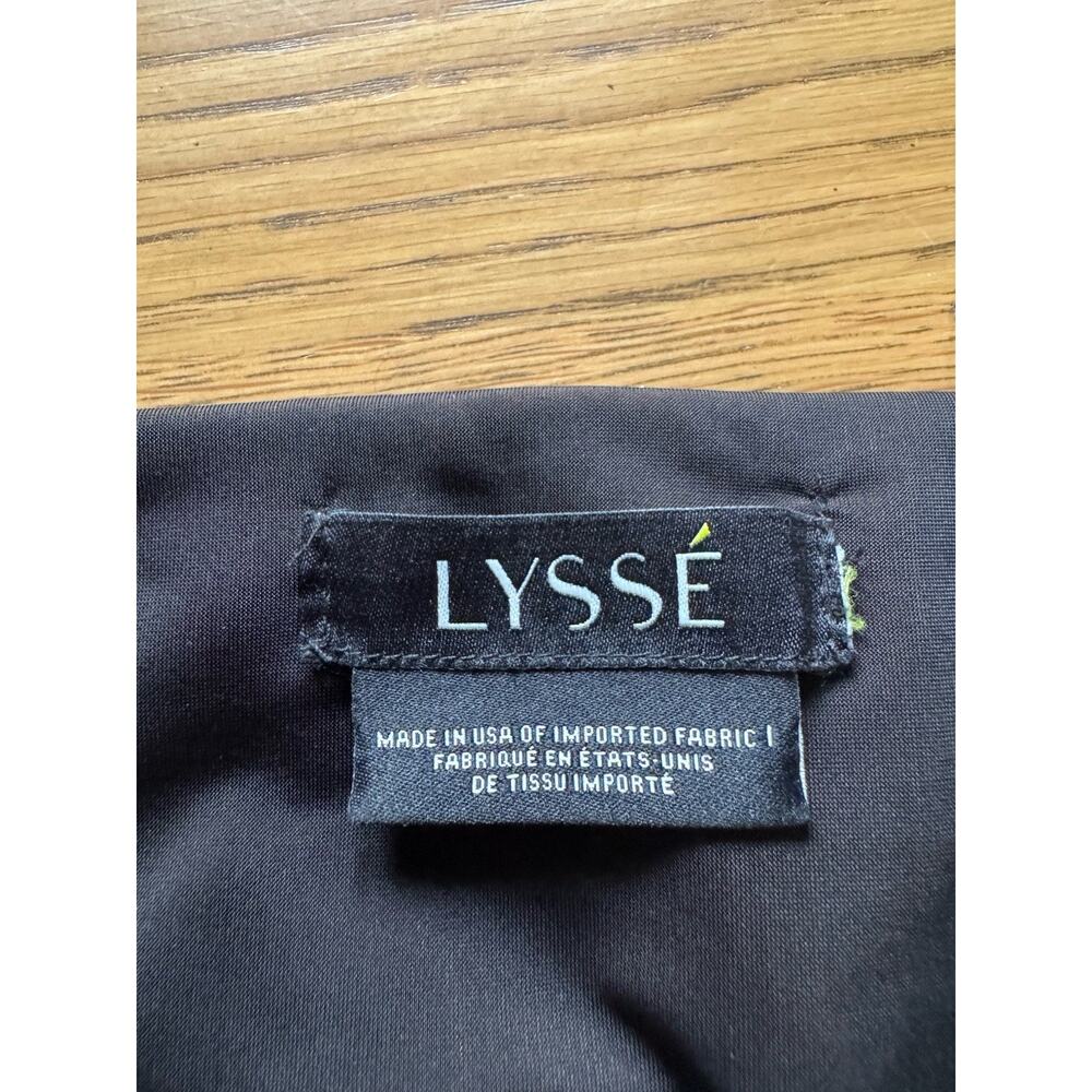 LYSSE Black Pull One Dress Pants Women Size Measured Stretch‎ Career Business - Picture 3 of 10